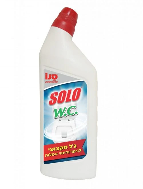 ג';ל מקצועי סולו לניקוי וחיטוי אסלות