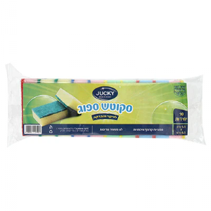 ספוגי ניקוי - אריזת 10 יחידות