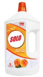 ג'ל מקצועי סולו לניקוי וחיטוי אסלות